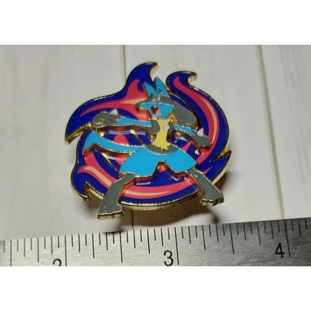 Lucario Official Pokemon Pin Badge for a Hat, Lapel, Jacket or Backpack